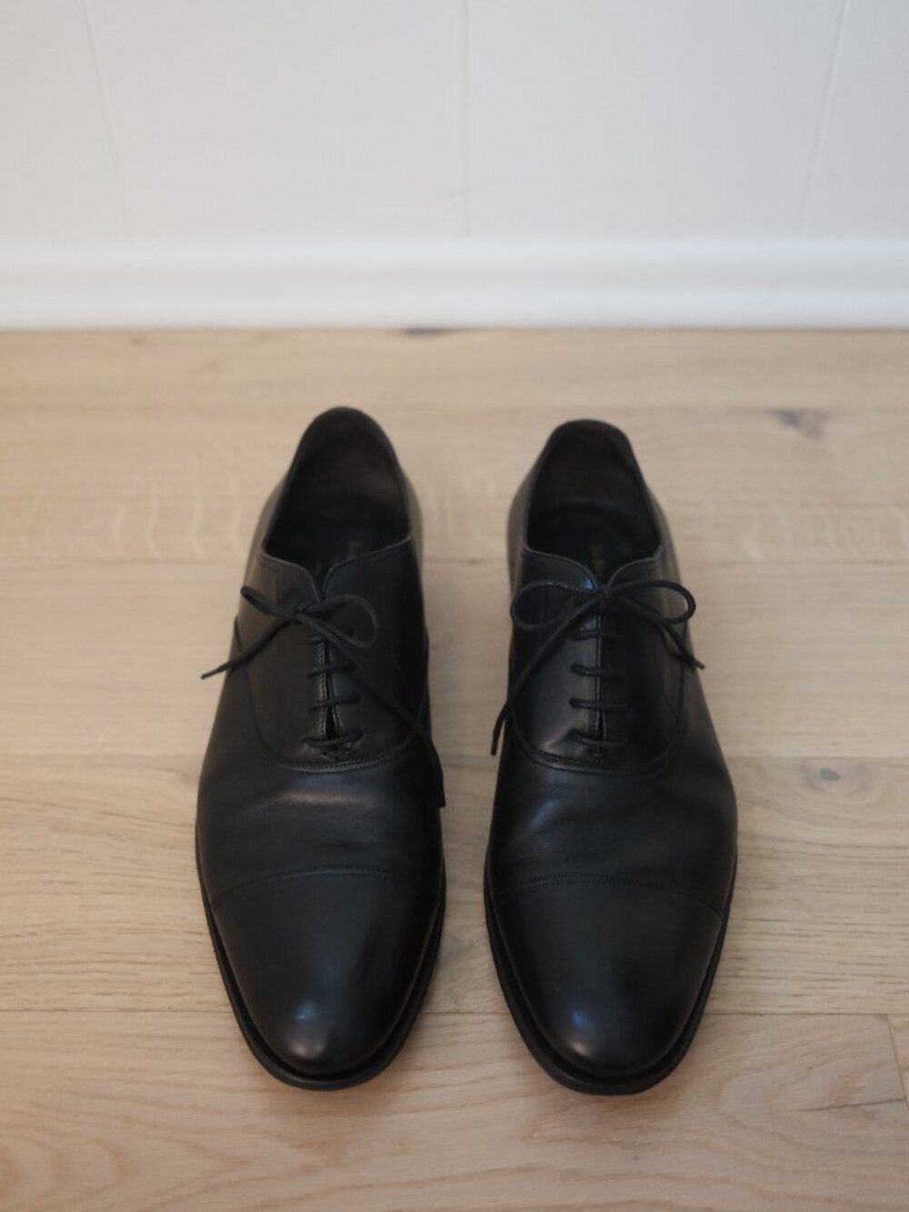 To Boot New York Adam Derrick Brandon II Leather Oxfords, Nero, size 9.5